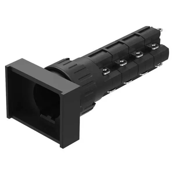 EAO Switch Actuator Black for Illuminated Pushbutton, 31-264.0252