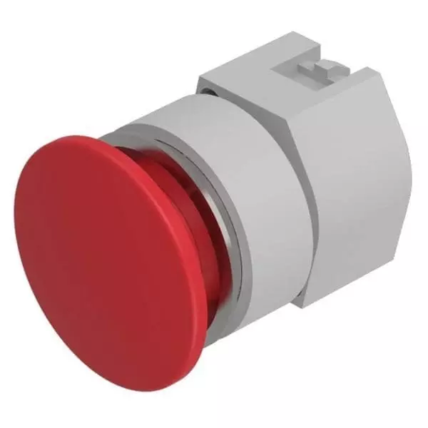 EAO Switch Actuator Grey for Emergency Stop Switches, 704.075.318