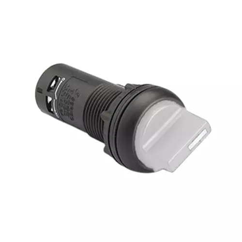 ESBEE Symmetric Head Actuator Contact 3 - 1 NO + 1 NC (Left NO) 3 Position Non Spring Return White, EE3WSL1