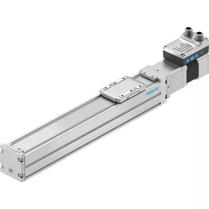 Festo Micro Linear Actuator ELGS 200 mm, 250 mm/s, 100 N, ELGS-BS-KF-45-200-10P-ST-M-H1-PLK-AA