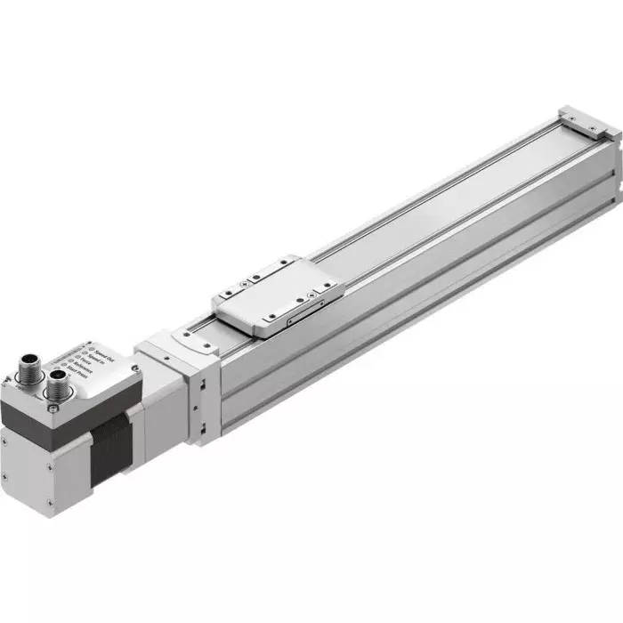 Festo Micro Linear Actuator ELGS 200 mm, 250 mm/s, 100 N, ELGS-BS-KF-45-200-10P-ST-M-H1-PLK-AA
