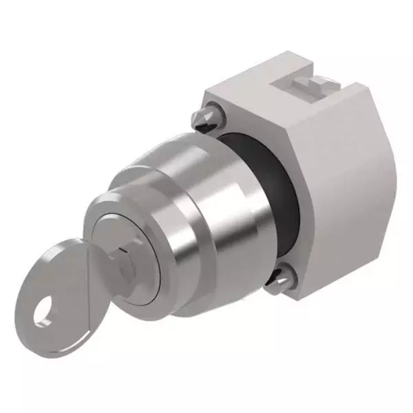 EAO Switch Actuator Gray for Keylock Switches, 704.120.0