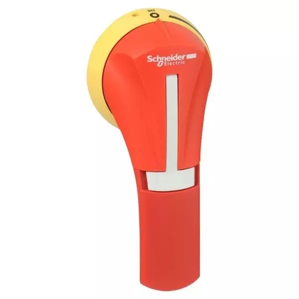 Schneider Electric Switch Actuator Red / Yellow for GS2 and LK Disconnect Switches, GS2AH440