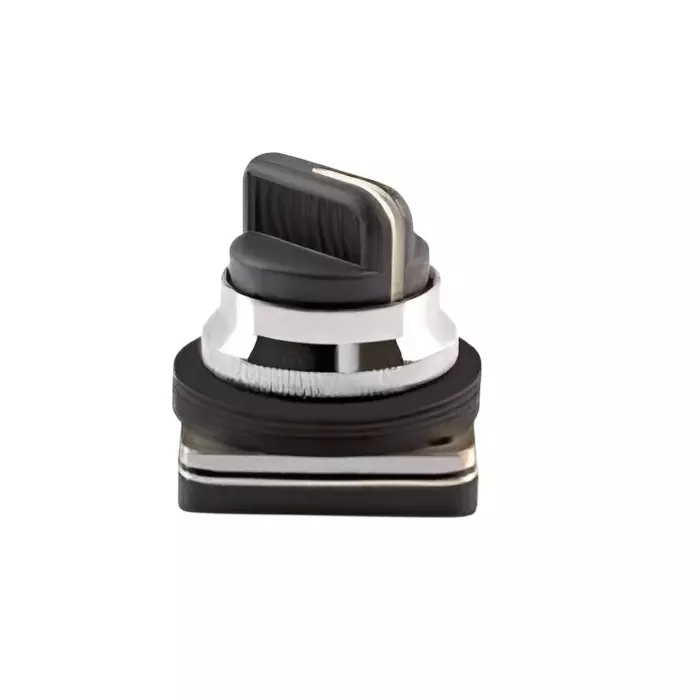Teknic Non Illuminated Selector Actuator 3 Position Black, AS2-3P