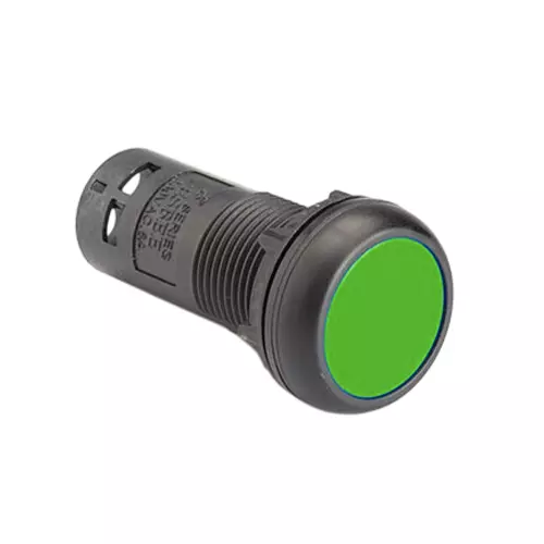 ESBEE Flush Head Actuator Contact 4 - 2 NO Green Diameter 22.5 mm, EE4GFD1