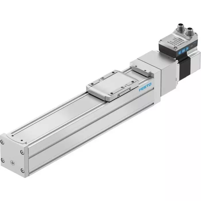 Festo Micro Linear Actuator ELGS 200 mm, 250 mm/s, 200 N, ELGS-BS-KF-60-200-12P-ST-M-H1-PLK-AA