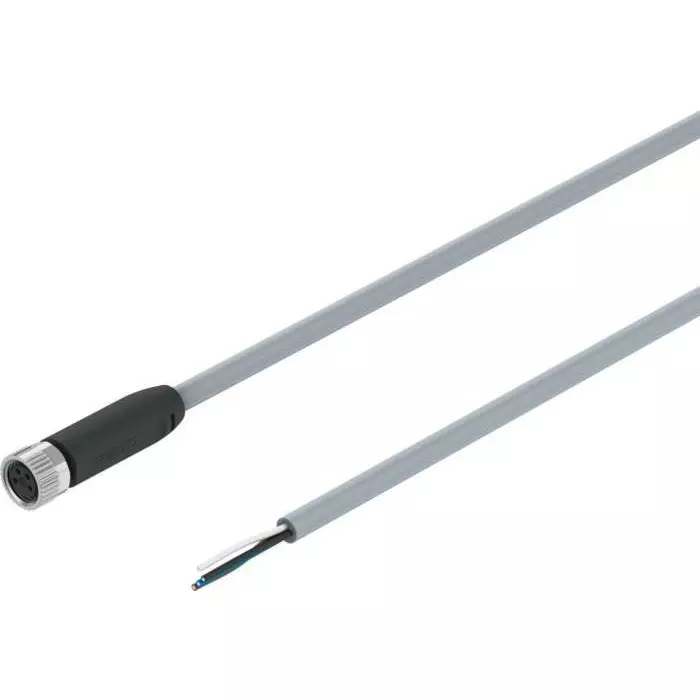 Festo Straight Male M8 to Unterminated Actuator/Sensor Cable, 2.5m, NEBA-M8G4-U-2.5-N-LE4