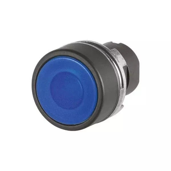 EAO Round Switch Actuator Black Illuminative OE 22.3 mm Maintained, 46-2234.11J0.000