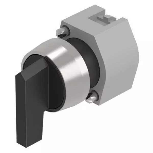 EAO Switch Actuator Silver for Selector Switches, 704.097.0