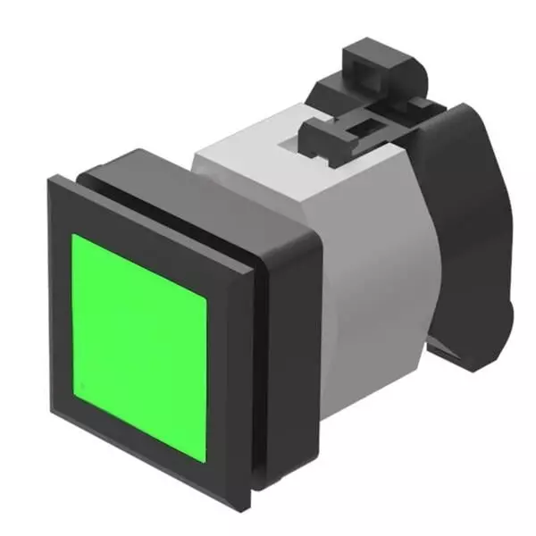 EAO Switch Actuator Black for Pushbutton Switches, 704.229.500