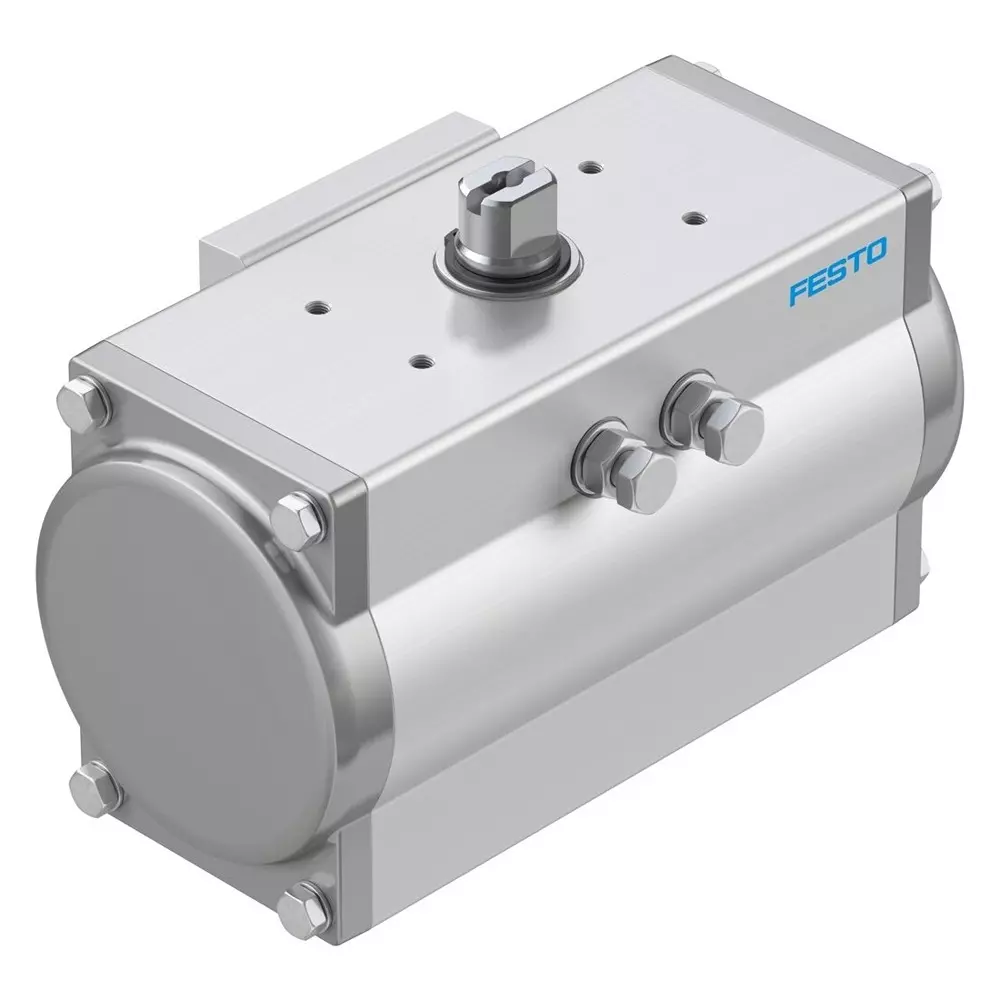 FESTO Quarter Turn Actuator Rack And Pinion Design 0.2 Mpa - 0.8 Mpa Operating Pressure, 8047616