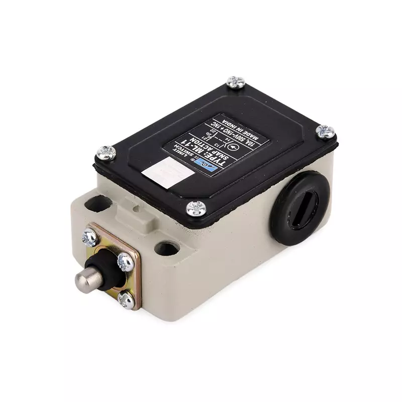Avon Mini Oil Tight Limit Switch with Push Rod Actuation Snap Action 1 NO + 1 NC, ML-11