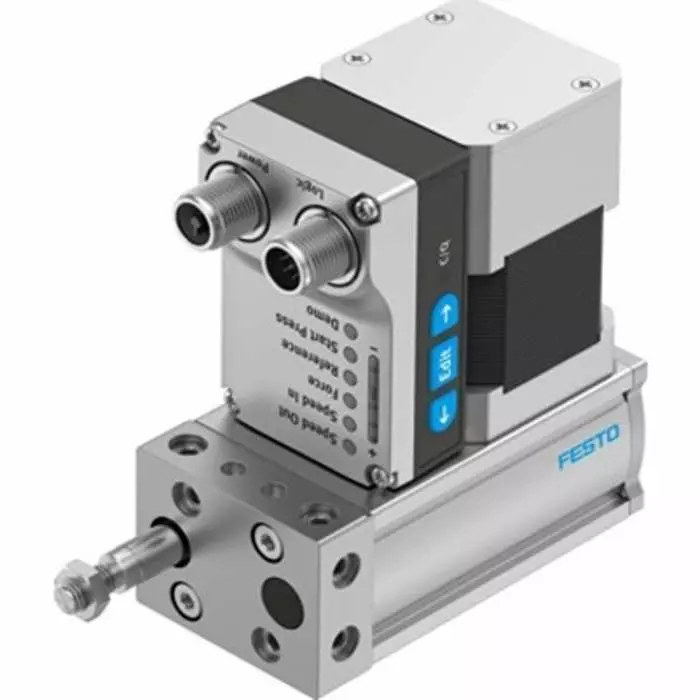 Festo Stepper Motor Linear Actuator EPCE 20 mm, 440 mm/s, 85 N, EPCE-TB-45-20-FL-MF-ST-M-H1-PLK-AA