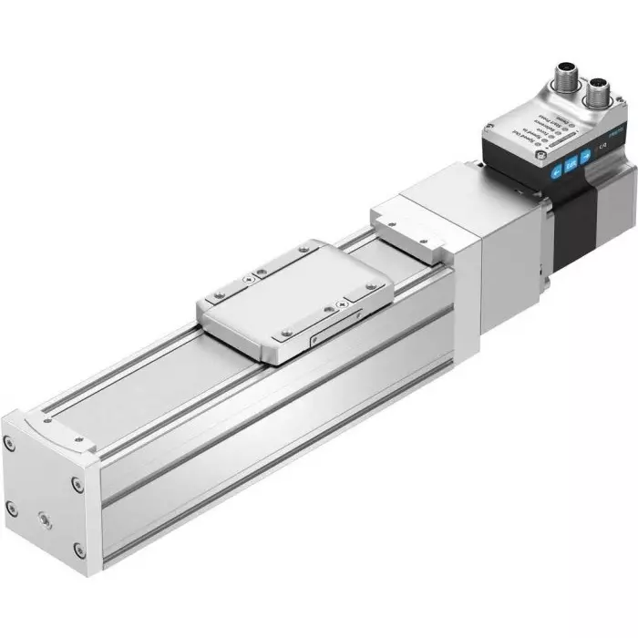 Festo Micro Linear Actuator ELGS 100 mm, 250 mm/s, 200 N, ELGS-BS-KF-60-100-12P-ST-M-H1-PLK-AA