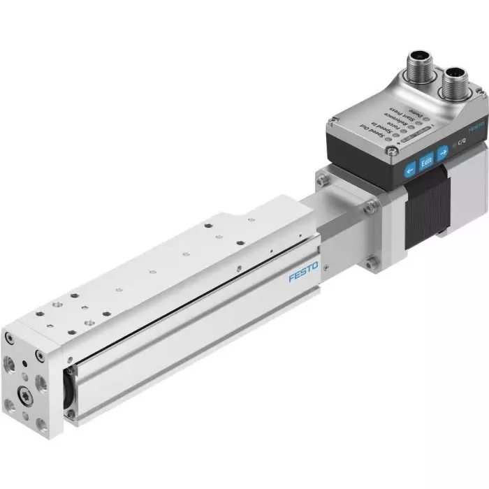 Festo Micro Linear Actuator EGSS 100 mm, 190 mm/s, 2 Kg, EGSS-BS-KF-32-100-8P-ST-M-H1-PLK-AA