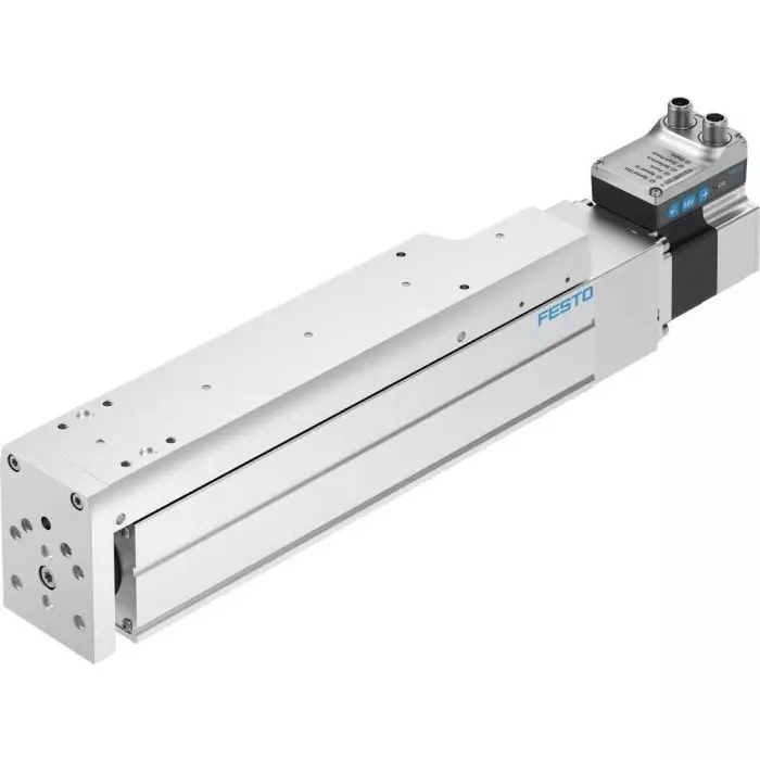 Festo Micro Linear Actuator EGSS 200 mm, 240 mm/s, 10 Kg, EGSS-BS-KF-60-200-12P-ST-M-H1-PLK-AA
