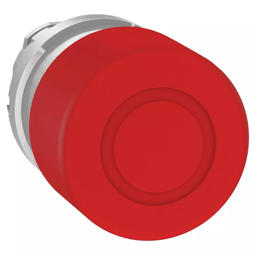 SCHNEIDER ELECTRIC Switch Actuator, Red, Emergency Stop, Zb4Bt844