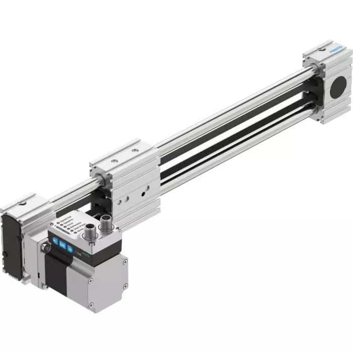 Festo Belt Driven Linear Actuator ELGE 400 mm, 1200 mm/s, 50 N, ELGE-TB-35-400-0H-ST-M-H1-PLK-AA-AT-FR