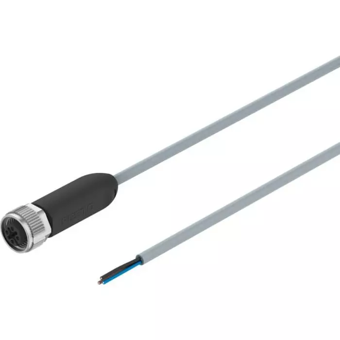 Festo Straight Male M12 to Unterminated Actuator/Sensor Cable, 10m, NEBA-M12G5-U-10-N-LE3