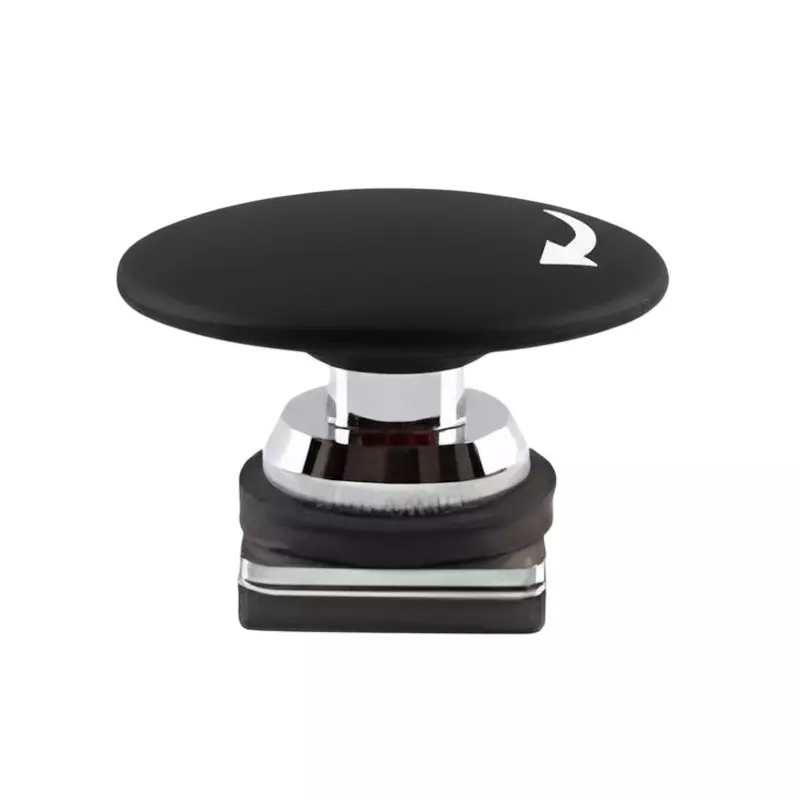 Teknic Non Illuminated Actuator Jumbo Mushroom Latching Black 60 mm Head Size, AMLJ2