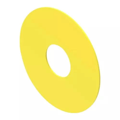 EAO ADHESIVE LABEL, E-STOP PB SWITCH, 61-9970.0