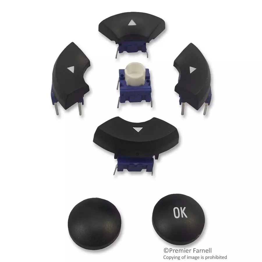 Mec Switch Kit, Spno, Black, NAVIKITTH09WL