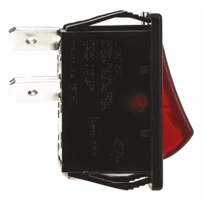 ARCOLECTRIC (BULGIN LIMITED) Illuminated DPST On-Off Rocker Switch Panel Mount, C1353ALNAE