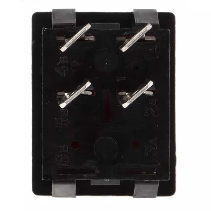 ARCOLECTRIC (BULGIN LIMITED) Illuminated DPST On-Off Rocker Switch Panel Mount, C1353ALNAE