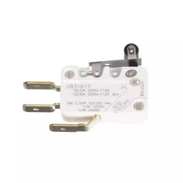 Crouzet Chassis Mount Basic Switch SPDT 250 V AC Quick Connect Termination 16 Amp, 83163221