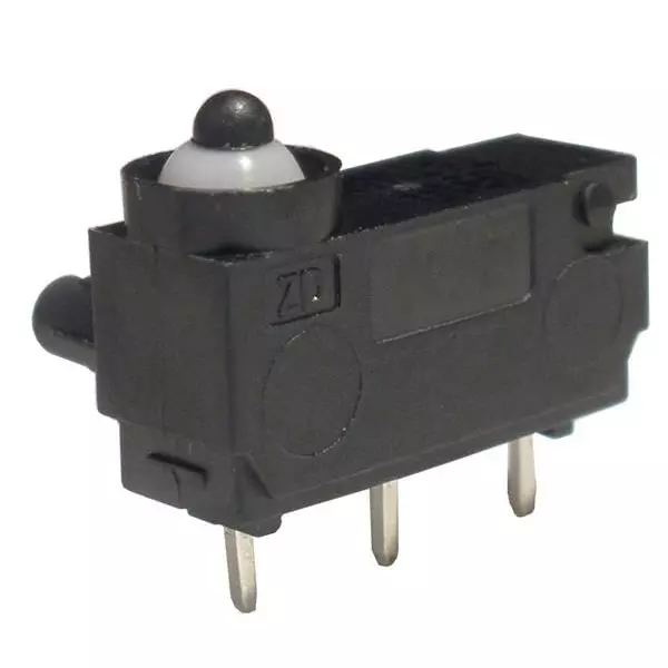 Honeywell PCB Mount Basic Switch SPDT 125 V AC Solder Pin Termination 3 Amp, ZD30S20A01