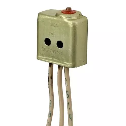 Honeywell Chassis Mount Basic Switch SPDT 125 V AC Screw Termination 7 Amp, 1XE24-2