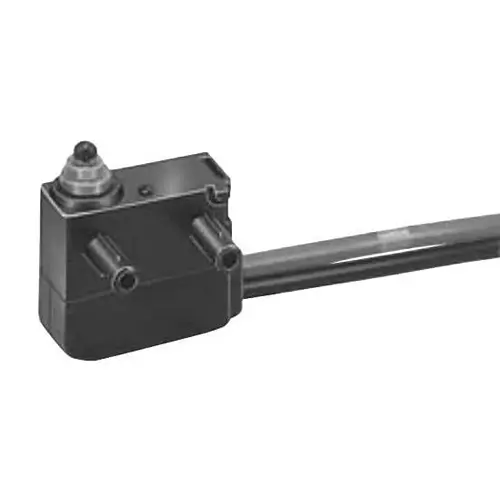 OMRON ELECTRONIC COMPONENTS Chassis Mount Basic Switch SPST-NO 125 V AC Wire Lead Termination 100 mA, 2 A, D2HW-BR283M