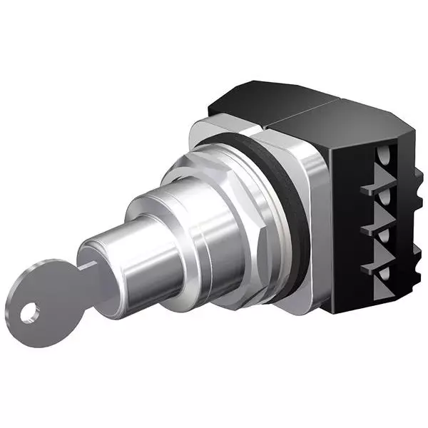 Siemens Keylock Switch Non-Illuminated Screw Termination 10 Amp DPST 2 Position, 52SC6AFJ0K1