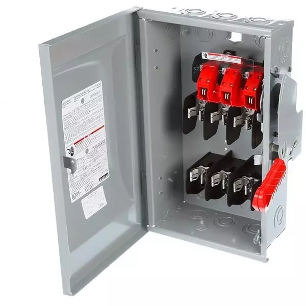 Siemens Fused Disconnect Switch 60 Amp 3PST, HF362R