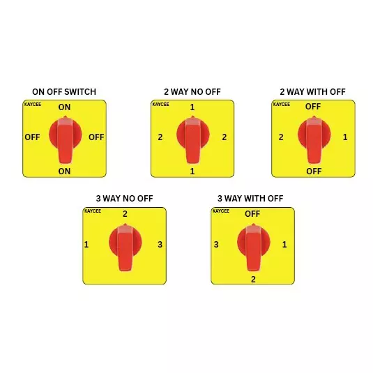 Kaycee UPS Switch 40 Amp 1 Pole 2 Way No OFF Switching, 40119B