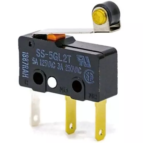 Omron Ultra Compact Basic Switch # 110 Tab Terminal 5 Amp, SS-5GL2T