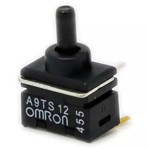 Omron Ultra-Miniature Toggle Switch 500 mohm or more (with DC500 V insulation resistance tester), A9TS21-0012