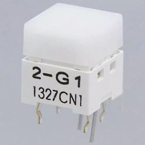 Omron Illuminated Tactile Switch DC 3-24 V 1-50 mA Green LED Color, B3W-9 Series