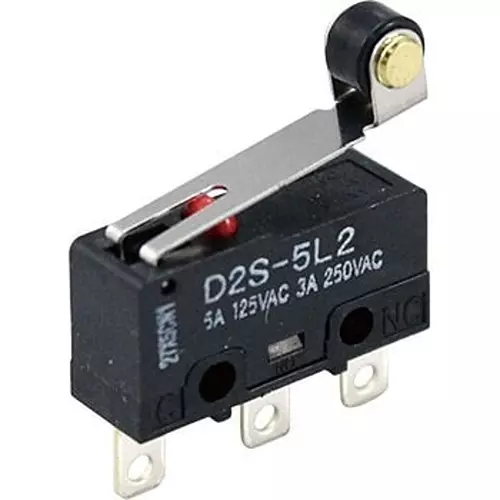 Omron Subminiature Basic Switch 100 mohm or more (with DC500 V insulation resistance meter), D2S-5L2