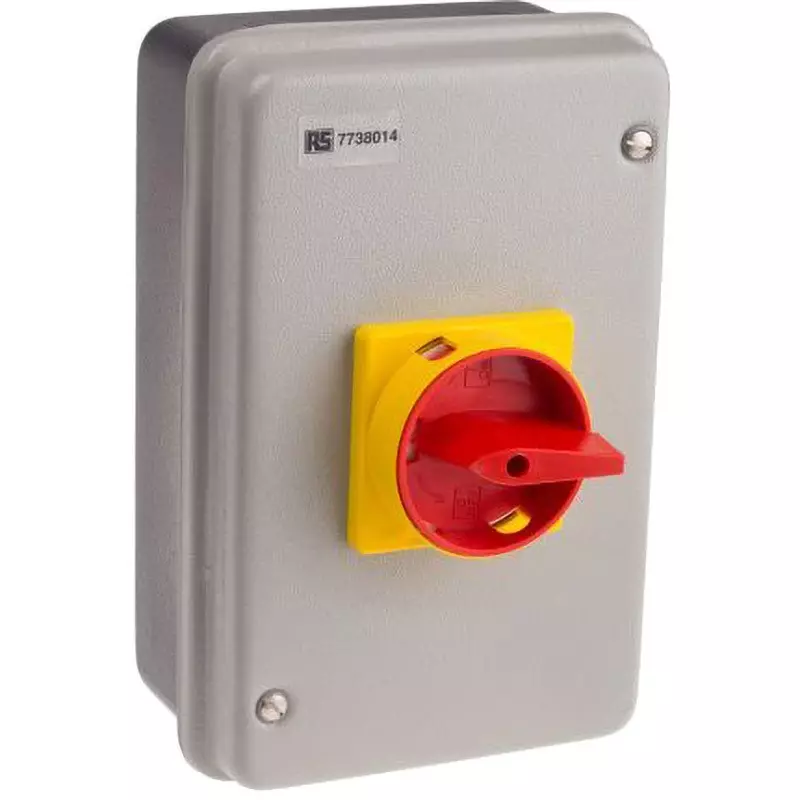 RS PRO Safety Disconnect Switch 690 AC V Rated Voltage, 773-8014