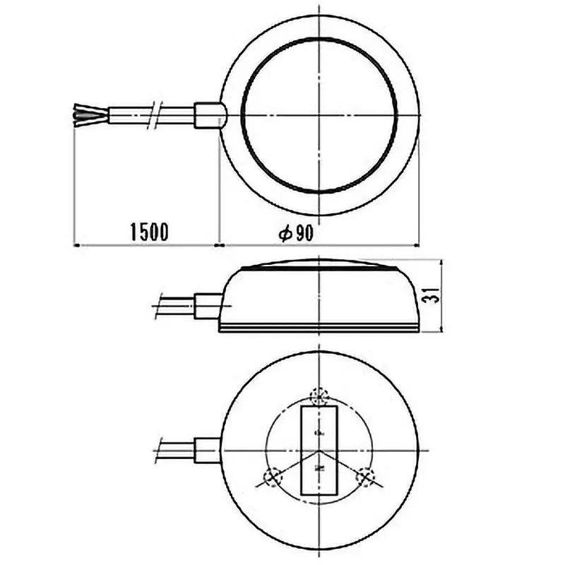 OJIDEN Foot Switch 0.1 Amp Rated Current DC 30 V Rated Voltage, OFL-VG-SPMY