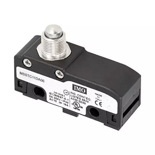 IMO PRECISION CONTROLS Microswitch Plunger Co ContACt, MSSTC11DA06