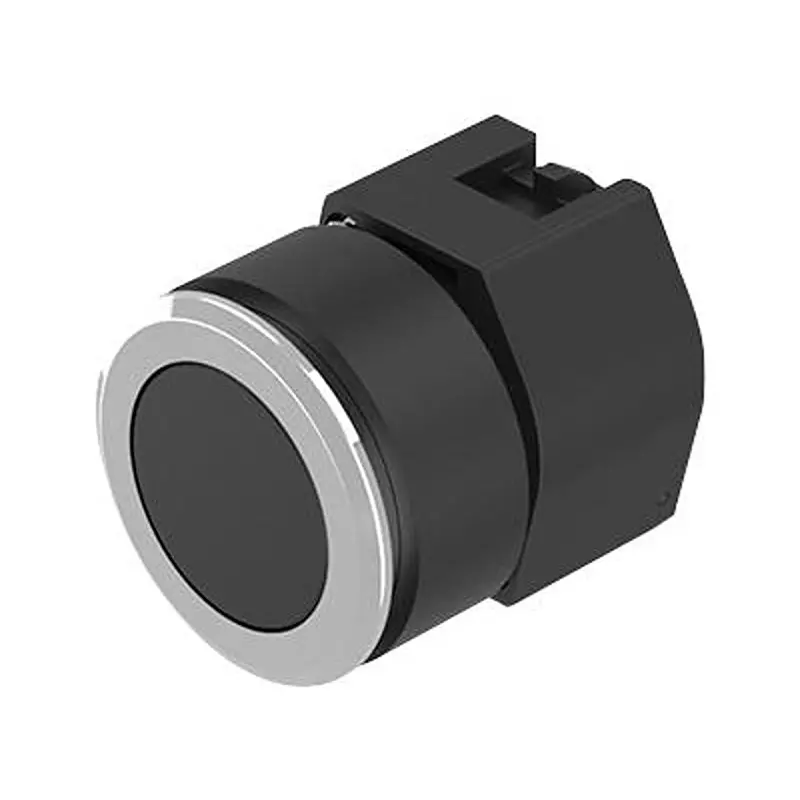 EAO Pushbutton ACtuator, Round, BlACk, 35mm, 704.012.018