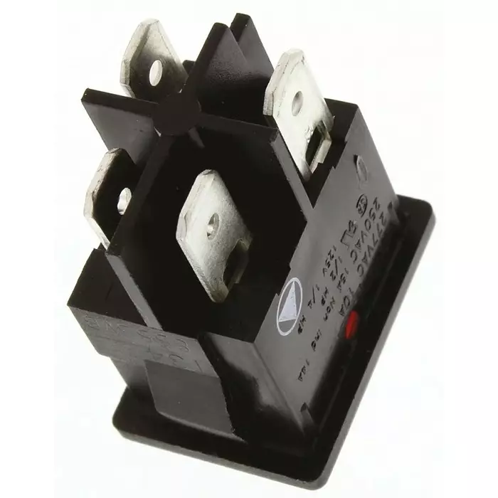 ARCOLECTRIC (BULGIN LIMITED) Illuminated DPST On-Off Rocker Switch Panel Mount, H8553VBNACB