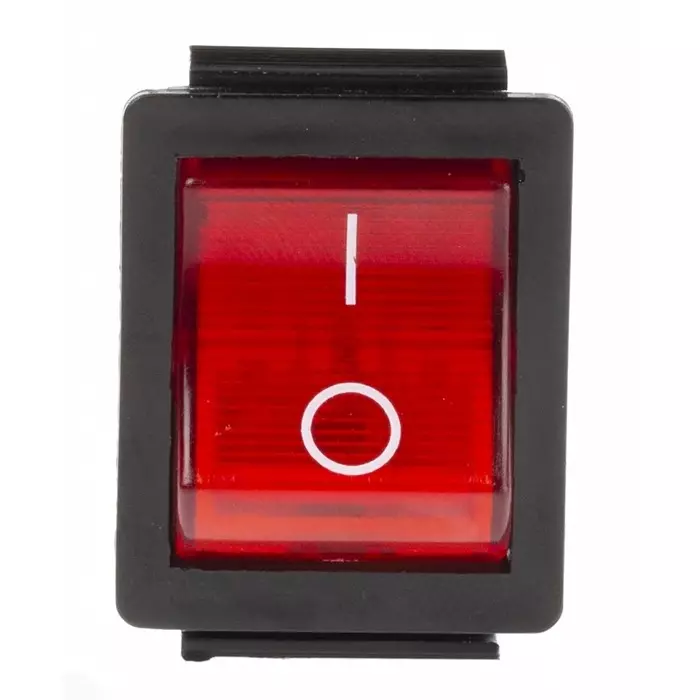 ARCOLECTRIC (BULGIN LIMITED) Illuminated DPST On-Off Rocker Switch Panel Mount, C1353VQNAM