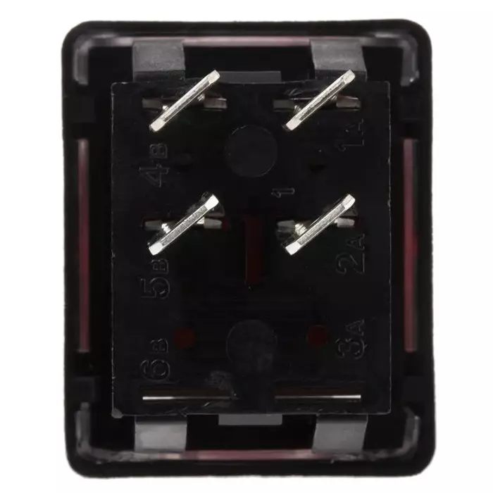 ARCOLECTRIC (BULGIN LIMITED) Illuminated DPST On-Off Rocker Switch Panel Mount, C1353ALGNB