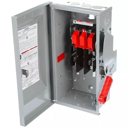 Siemens Enclosed Disconnect Switch 200 Amp 3PST, HNF364
