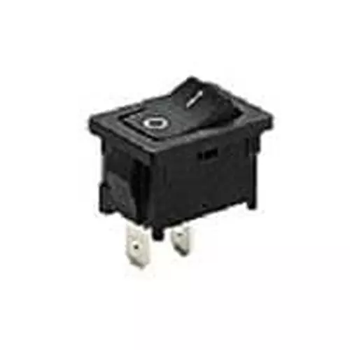 MARQUARDT Rocker Switch Non-Illuminated Quick Connect Termination 30 mA Rocker Actuator 12 V DC, 1801.1151