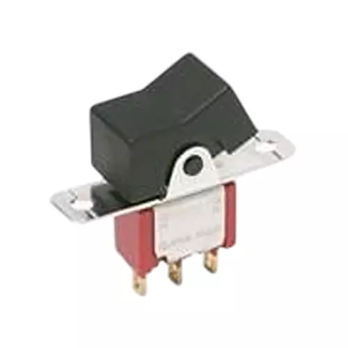 C&K COMPONENTS Rocker Switch Non-Illuminated 5 Amp Rocker Actuator 28 V DC 250 V AC, 7203J37ZQE22