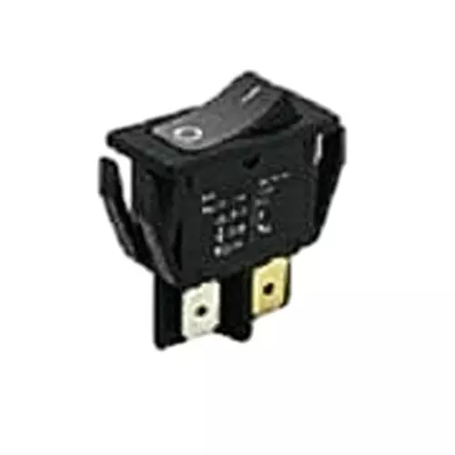 MARQUARDT Rocker Switch Non-Illuminated 16 Amp Rocker Actuator DPST Panel Mount 250 V AC, 1552.4702